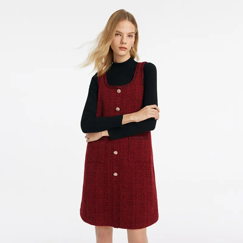 GOELIA Skirt Set Women's Pepper Red-6