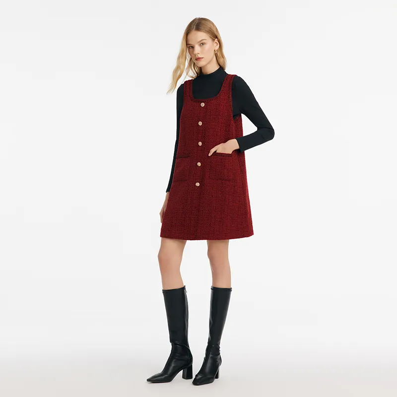 GOELIA Skirt Set Women's Pepper Red-3