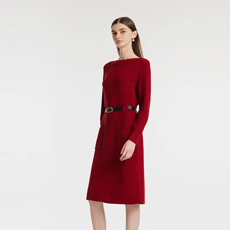 GOELIA Long Sleeved Dress Women's-8