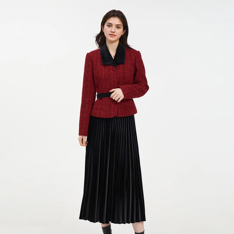 GOELIA Skirt Set Women's Pepper Red-1