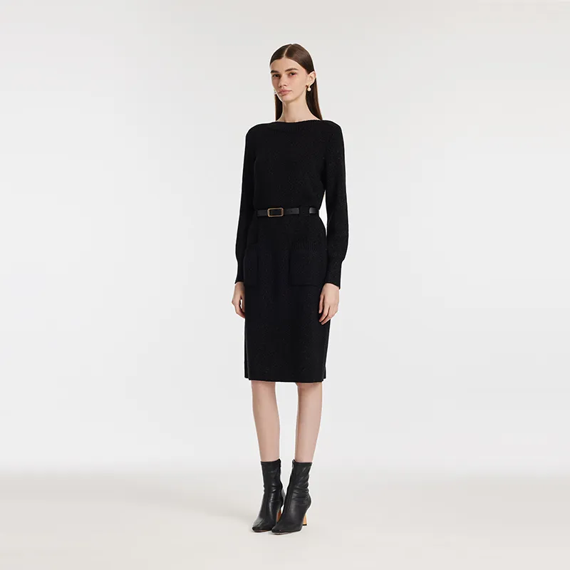 GOELIA Long Sleeved Dress Women's-12