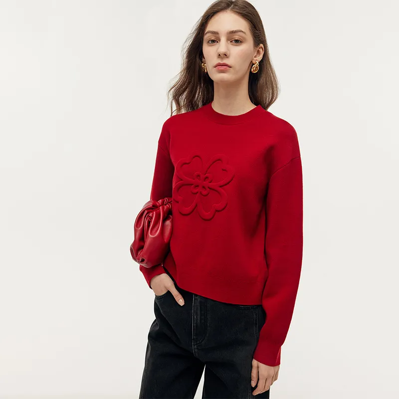 GOELIA Sweatshirt Women's Pepper Red-4