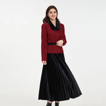 GOELIA Skirt Set Women's Pepper Red