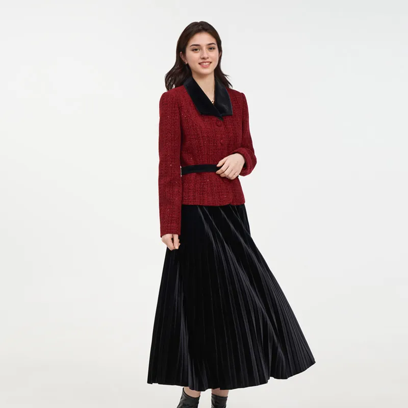 GOELIA Skirt Set Women's Pepper Red-0