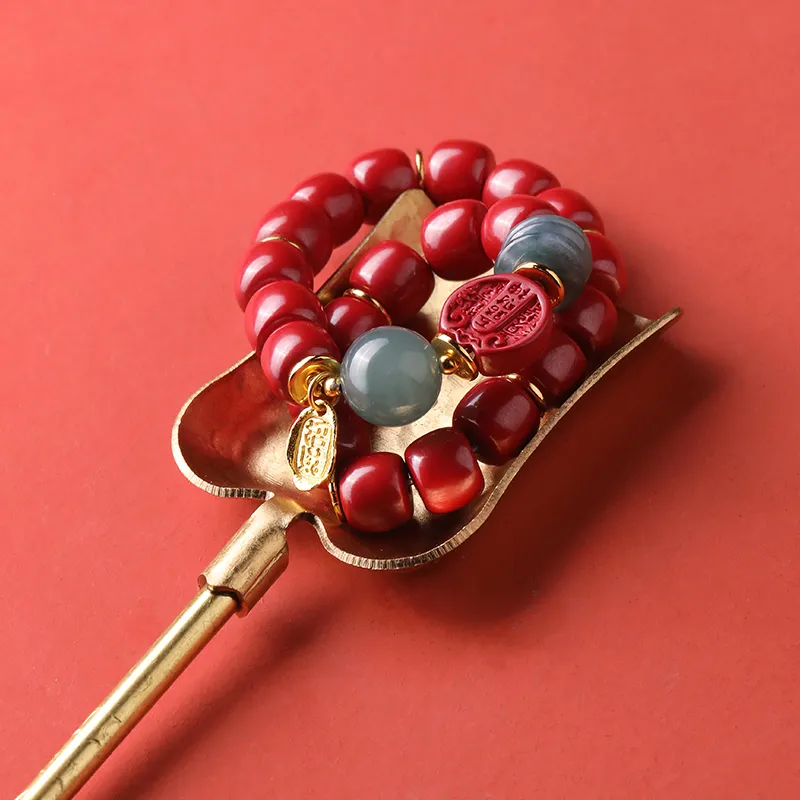 Phoenix Nirvana Reconstructed Cinnabar Bracelets Women's-5