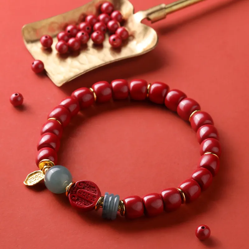 Phoenix Nirvana Reconstructed Cinnabar Bracelets Women's-1