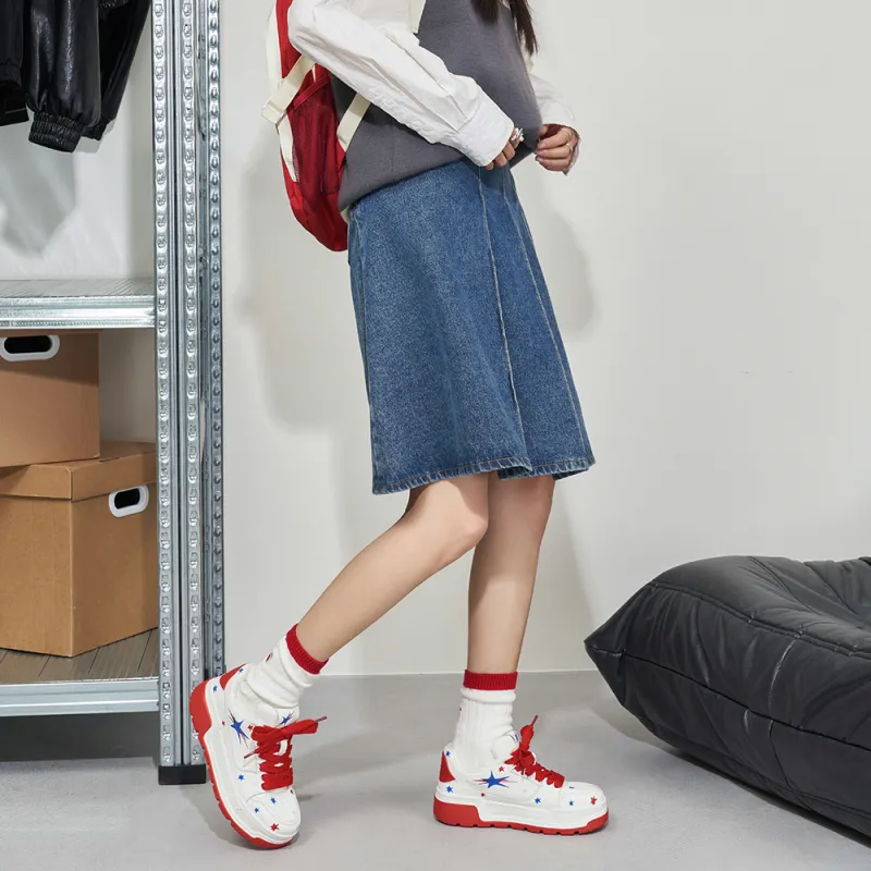MASOOMAKE Wear-Resistant Skateboard Shoes Women's-21