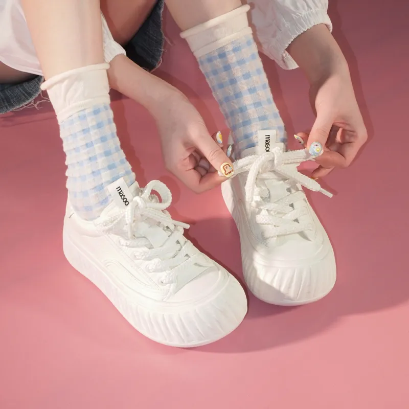 MASOOMAKE Low-Top Skateboard Shoes Women's-6