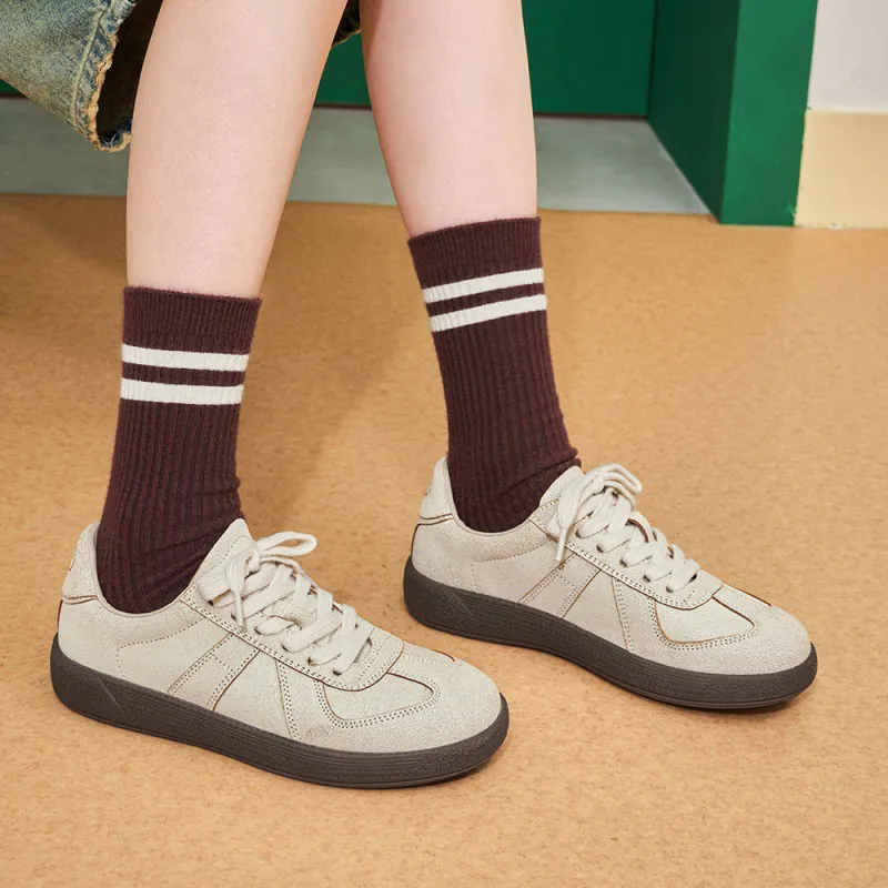 MASOOMAKE Lightweight Low Top Casual Shoes Women's-5