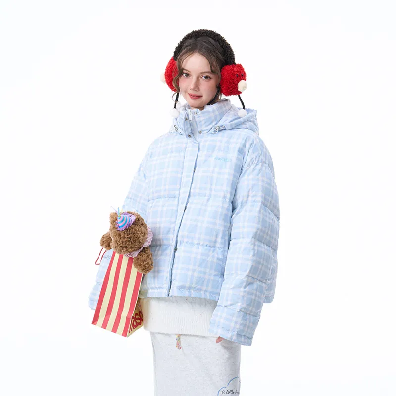 MASOOMAKE Puffer Jacket Women's Blue-2