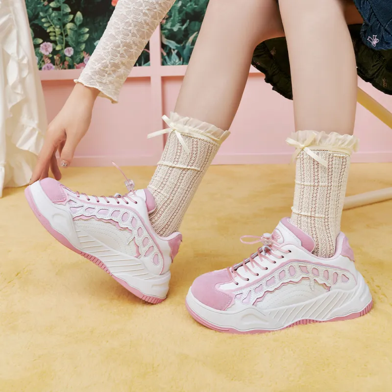 MASOOMAKE Height Increasing Skateboard Shoes Women's-13