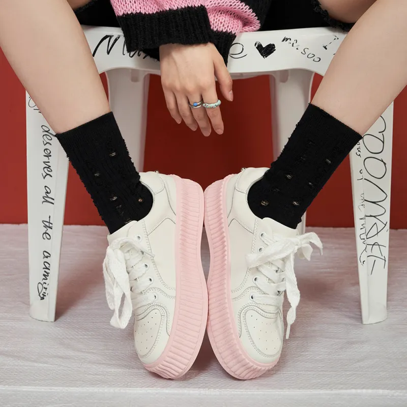 MASOOMAKE Low-Top Skateboard Shoes Women's-12