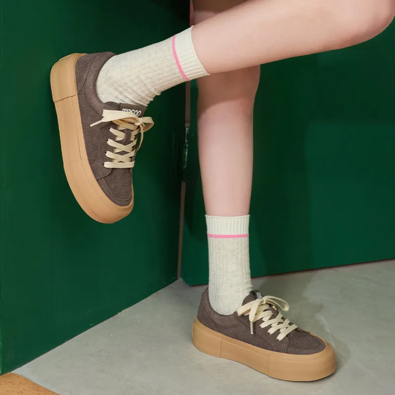 MASOOMAKE Low Top Skateboard Shoes Women's-29