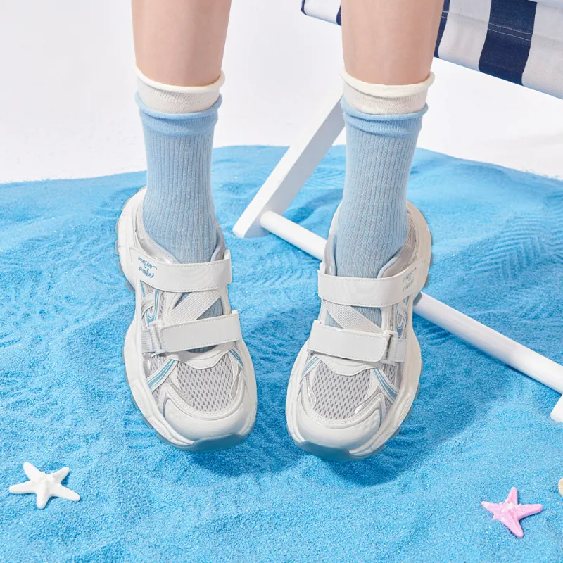 MASOOMAKE Breathable Lightweight Height Increasing Low Top Chunky Sneakers Women's-20