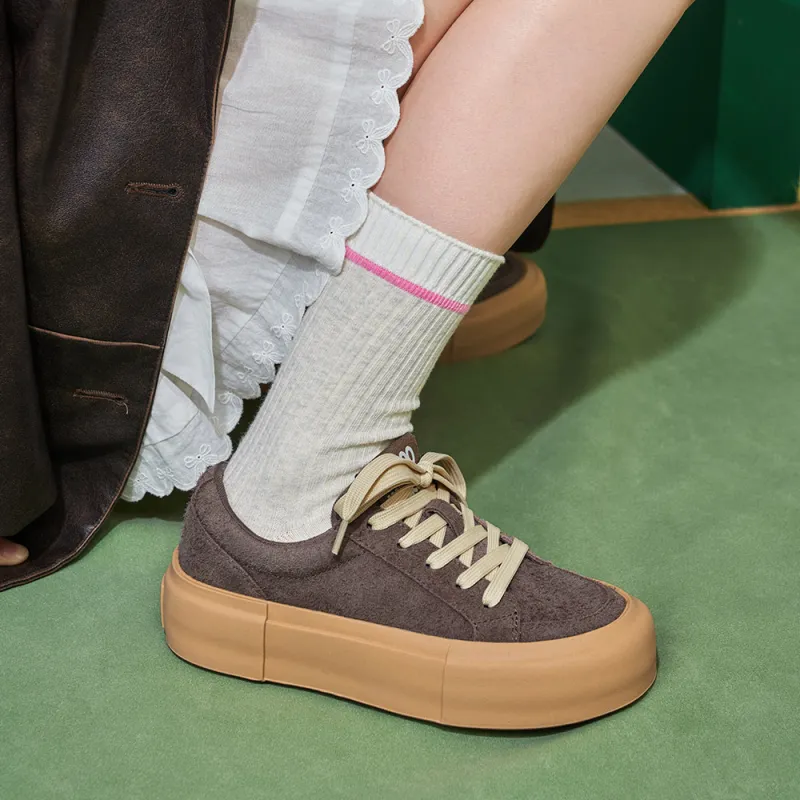 MASOOMAKE Low Top Skateboard Shoes Women's-31