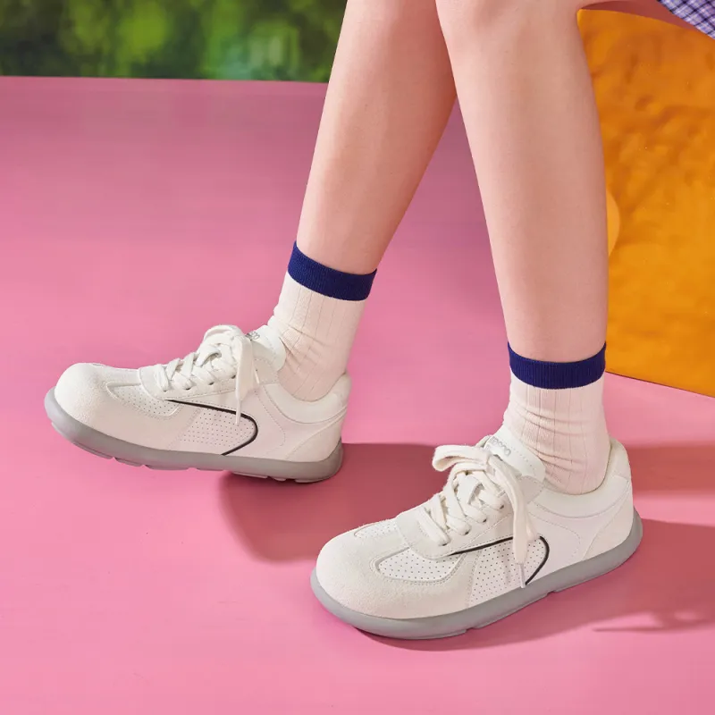 MASOOMAKE Lightweight Low Top Skateboard Shoes Women's-26