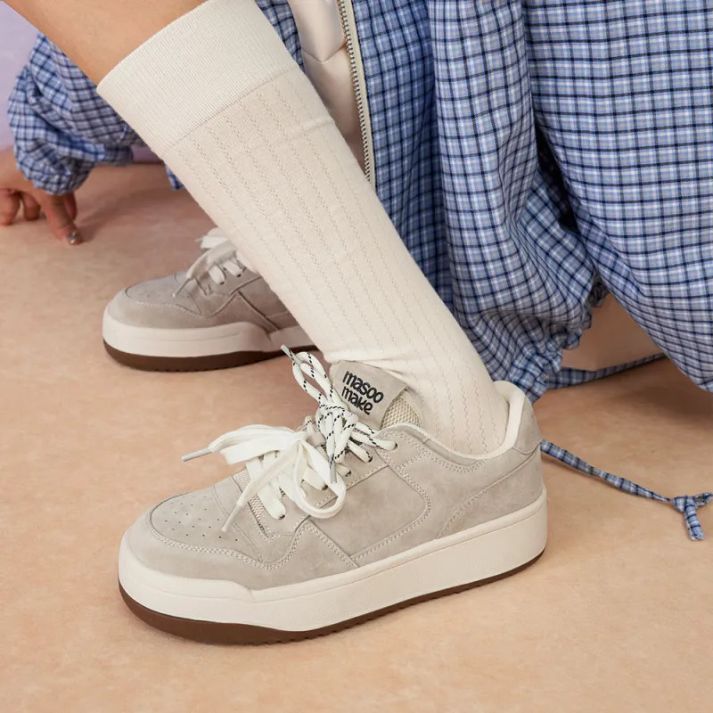 MASOOMAKE Lightweight Low Top Skateboard Shoes Women's-34