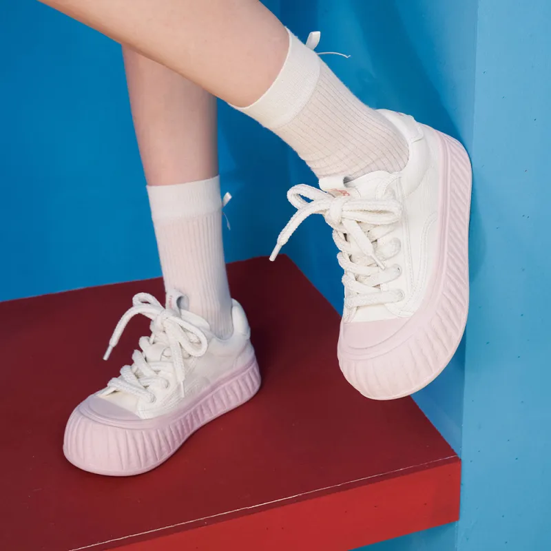 MASOOMAKE Low-Top Skateboard Shoes Women's-19