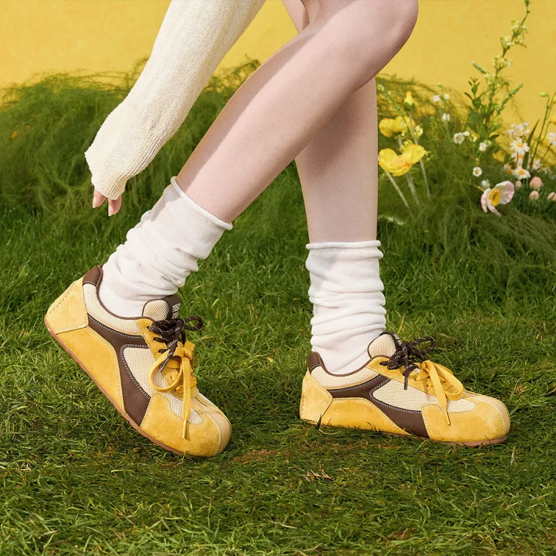 MASOOMAKE Puff Series Breathable And Lightweight Low Top Casual Shoes Women's-5