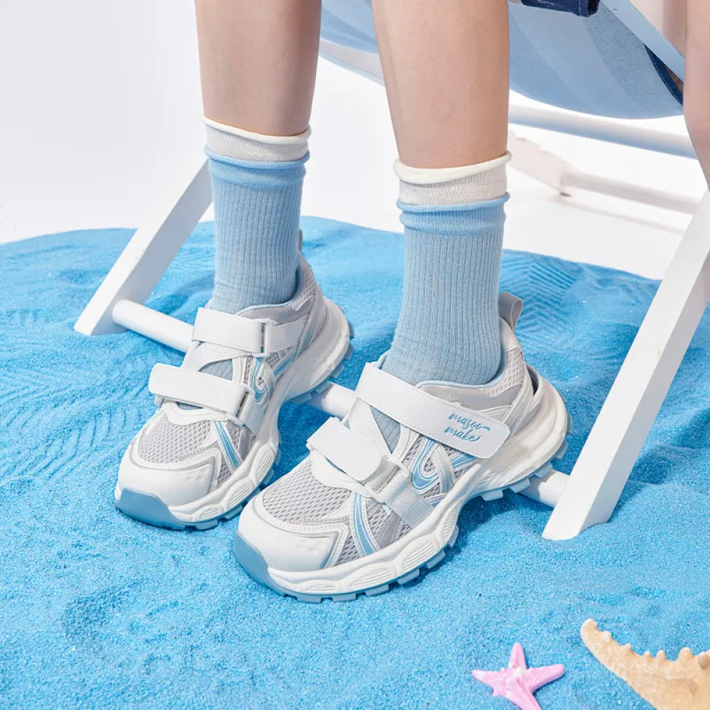 MASOOMAKE Breathable Lightweight Height Increasing Low Top Chunky Sneakers Women's-12