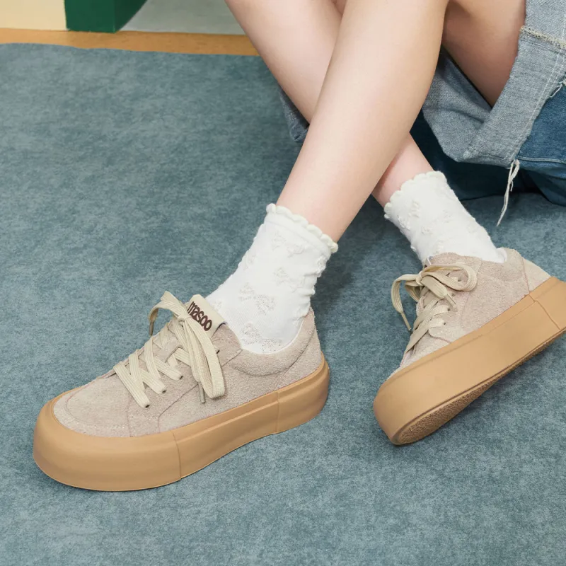 MASOOMAKE Low Top Skateboard Shoes Women's-5