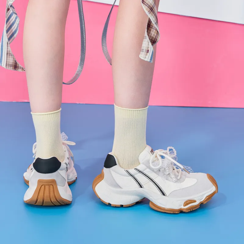 MASOOMAKE Low Top Chunky Sneakers Women's-6