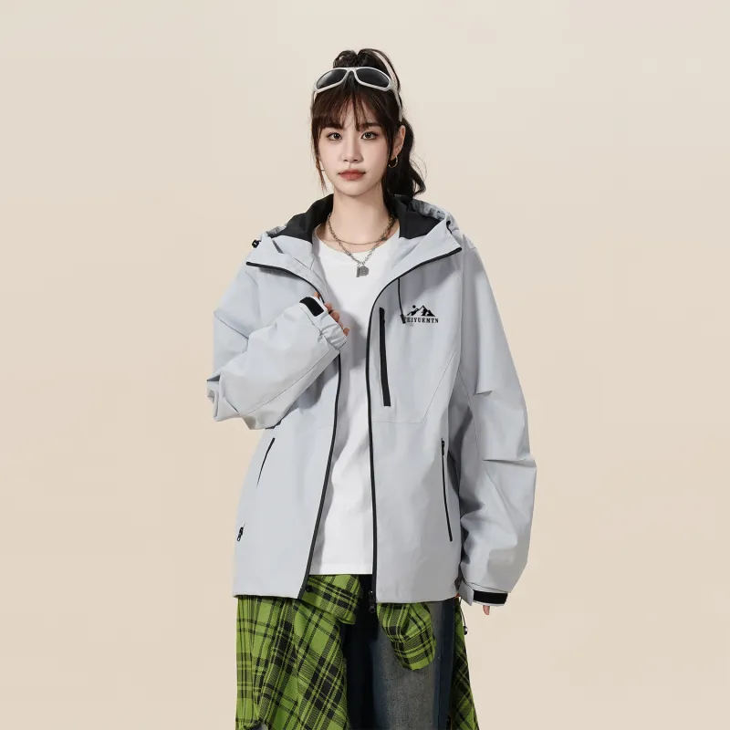 Feiyue Water-Resistant Windproof And Water-Repellent Windbreaker Jacket Unisex-11