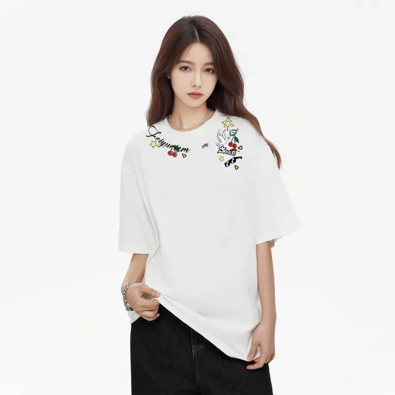 Feiyue T Shirts Unisex-2