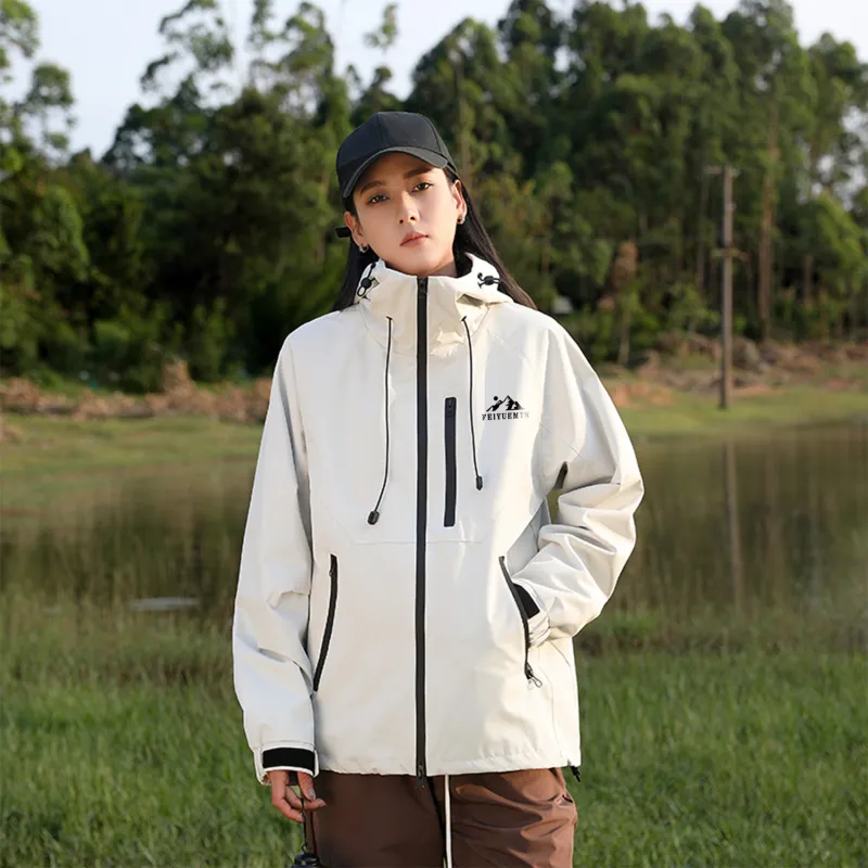 Feiyue Windproof Wear-Resistant Warm Water-Repellent Cold-Resistant Rainproof Windbreaker Jacket Unisex-8