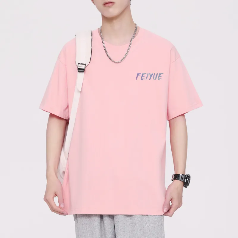 Feiyue Short Sleeved T Shirts Unisex-12