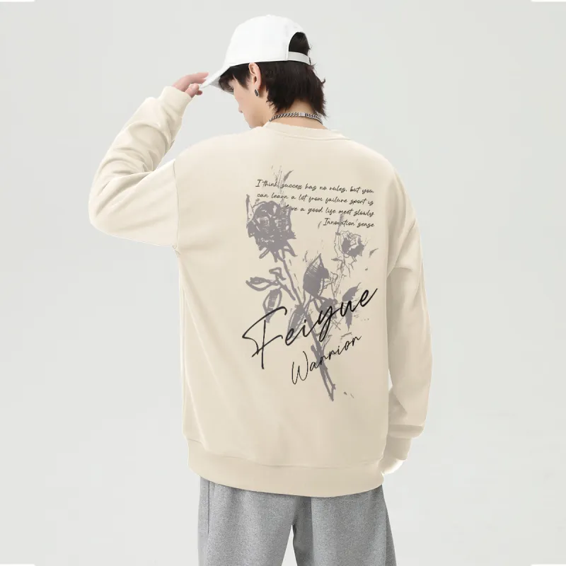 Feiyue Crew Neck Sweatshirt Without Hood Unisex-39