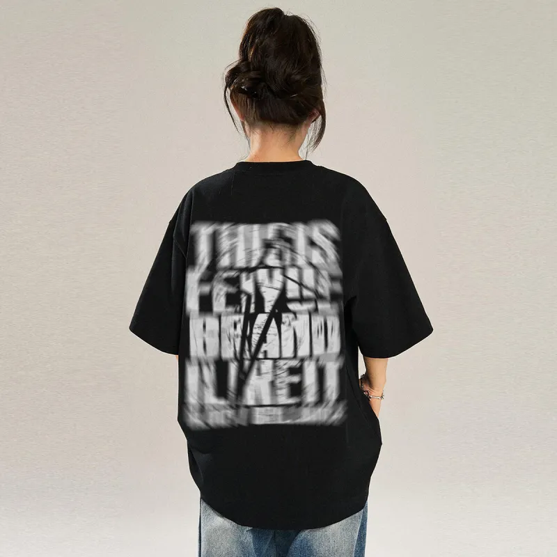 Feiyue T-Shirt Unisex Black-White-11
