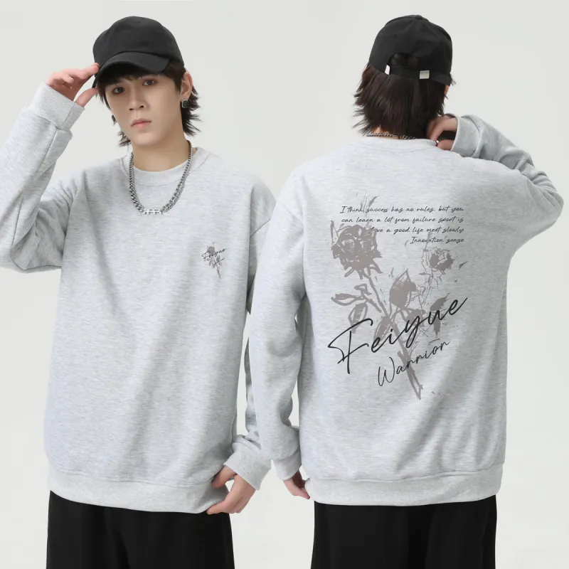 Feiyue Crew Neck Sweatshirt Without Hood Unisex-42