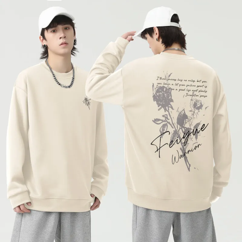 Feiyue Crew Neck Sweatshirt Without Hood Unisex-37