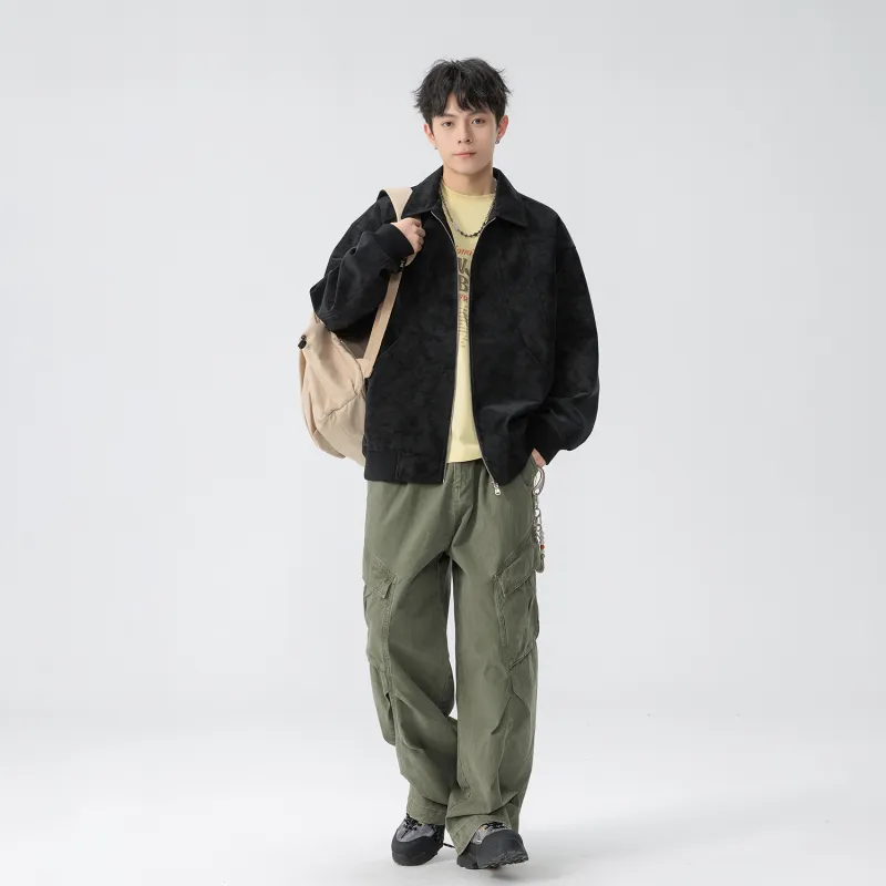 Feiyue Leather Jackets Unisex-3