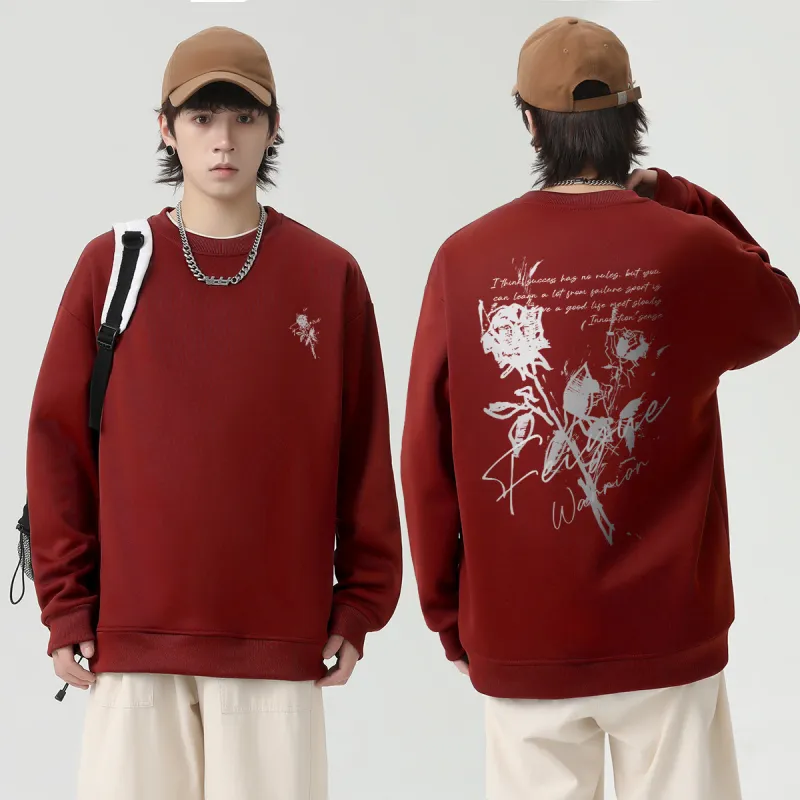 Feiyue Crew Neck Sweatshirt Without Hood Unisex-32