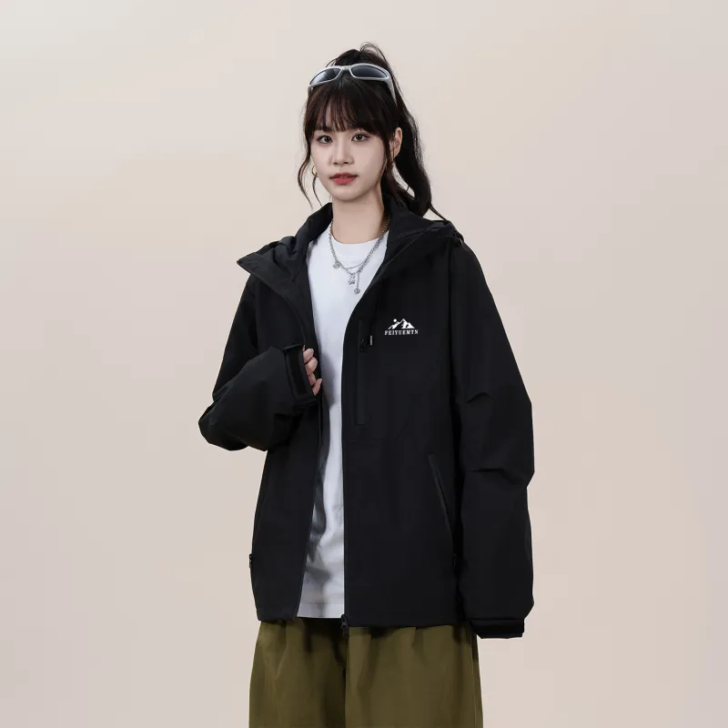 Feiyue Water-Resistant Windproof And Water-Repellent Windbreaker Jacket Unisex-9