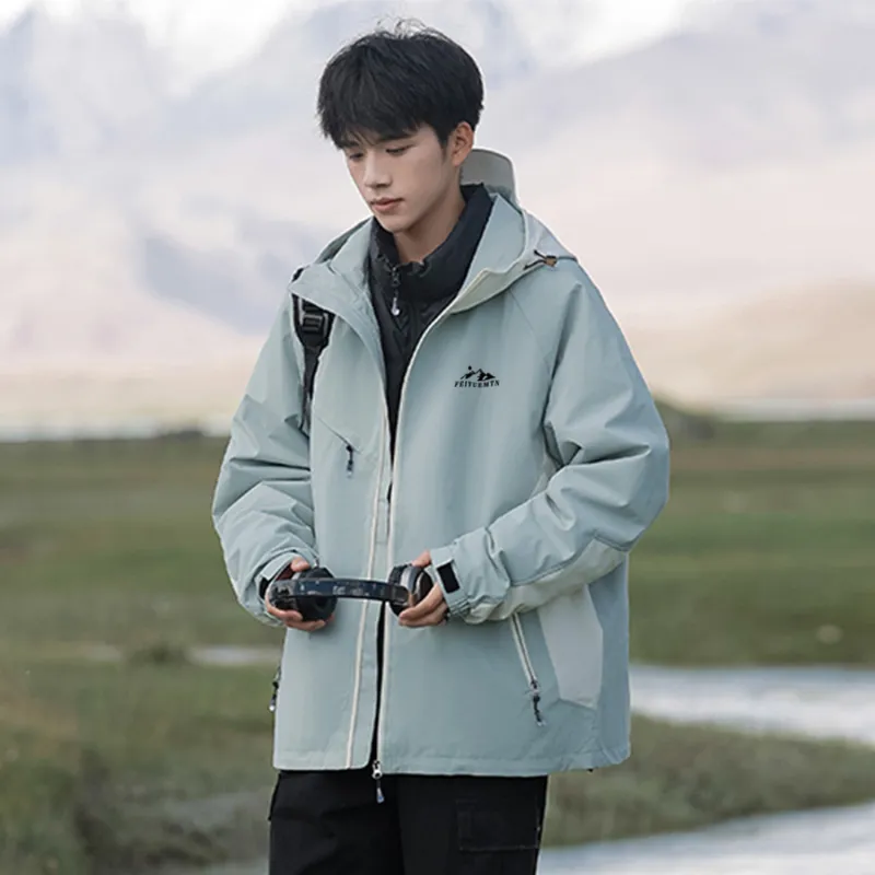 Feiyue Windproof Warm Cold-Resistant Windbreaker Jacket Unisex-8