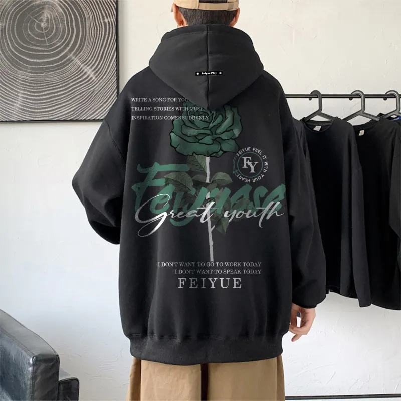 Feiyue Sweatshirt Autumn And Winter Season Unisex-14