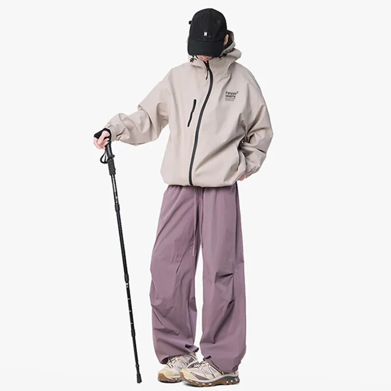 Feiyue Waterproof, Windproof, And UV Protection Windbreaker Jacket Unisex-2