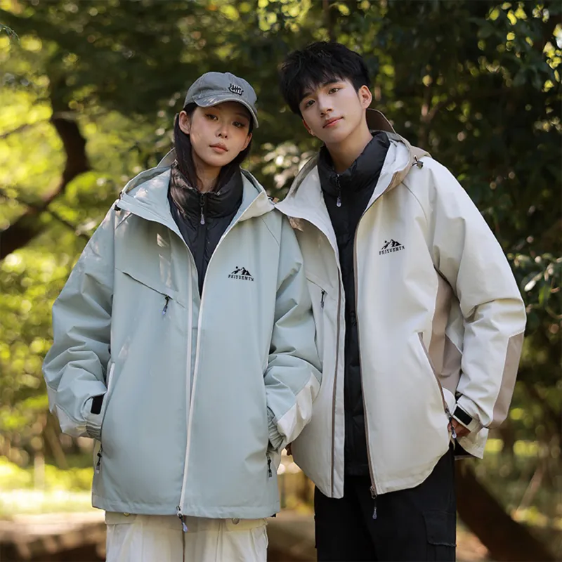 Feiyue Windproof Warm Cold-Resistant Windbreaker Jacket Unisex-11