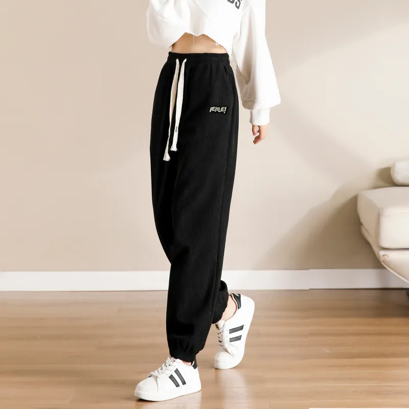 Feiyue Autumn And Winter Season Casual Pants Unisex-4