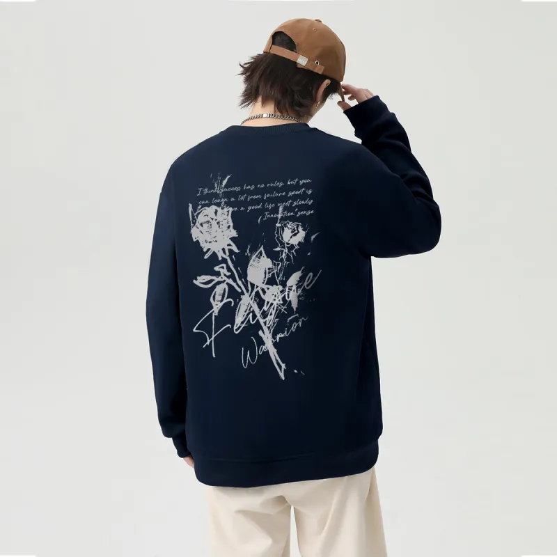 Feiyue Crew Neck Sweatshirt Without Hood Unisex-19