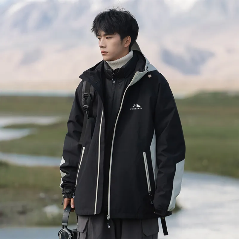 Feiyue Windproof Warm Cold-Resistant Windbreaker Jacket Unisex-2