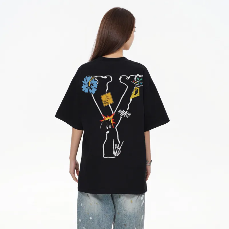 Feiyue T Shirts Unisex-8