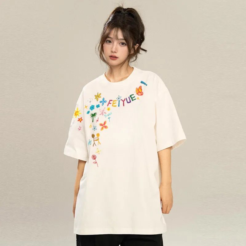 Feiyue T Shirts Unisex-6