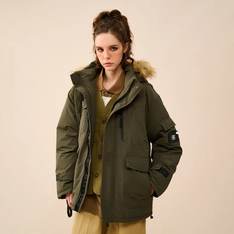 Feiyue Parka Coats Unisex-19