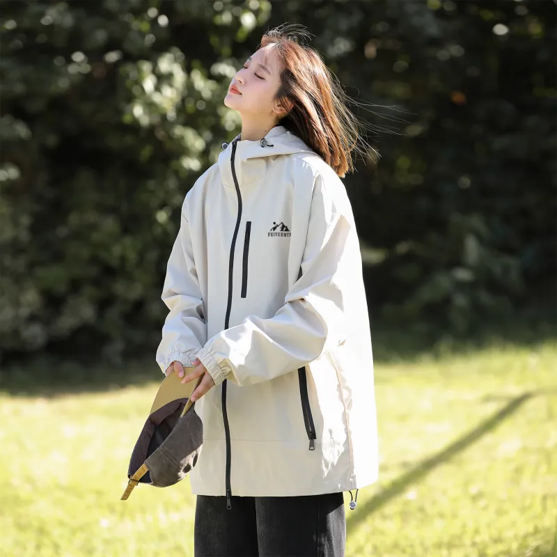 Feiyue Water-Resistant Windproof And Water-Repellent Windbreaker Jacket Unisex-14