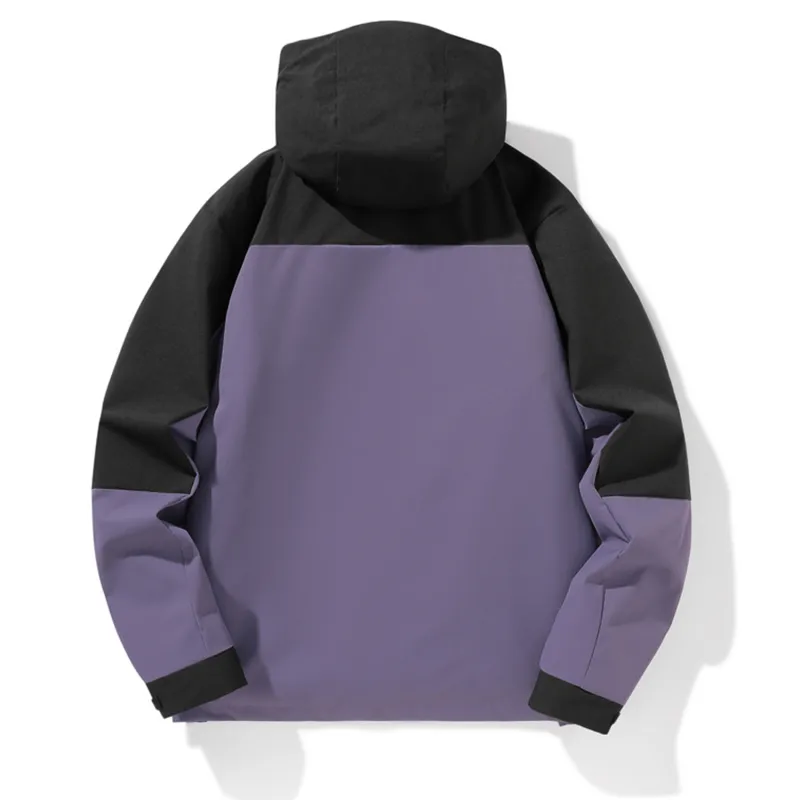 Feiyue Water-Resistant Windproof Warm Water-Repellent Windbreaker Jacket Unisex-8