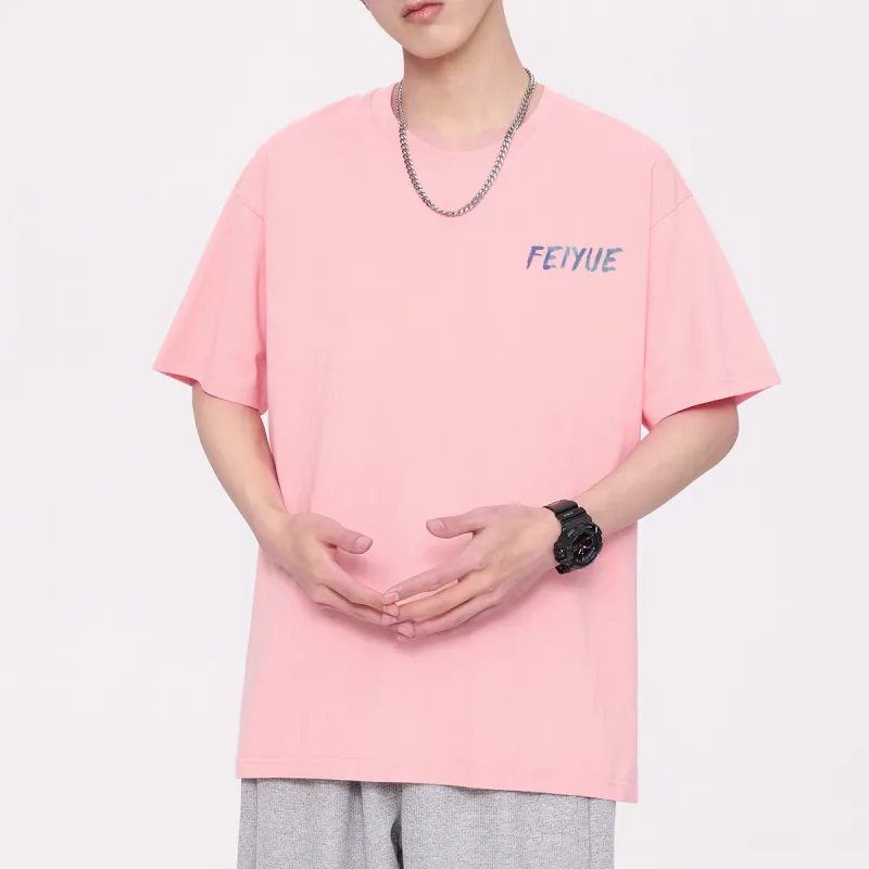 Feiyue Short Sleeved T Shirts Unisex-13